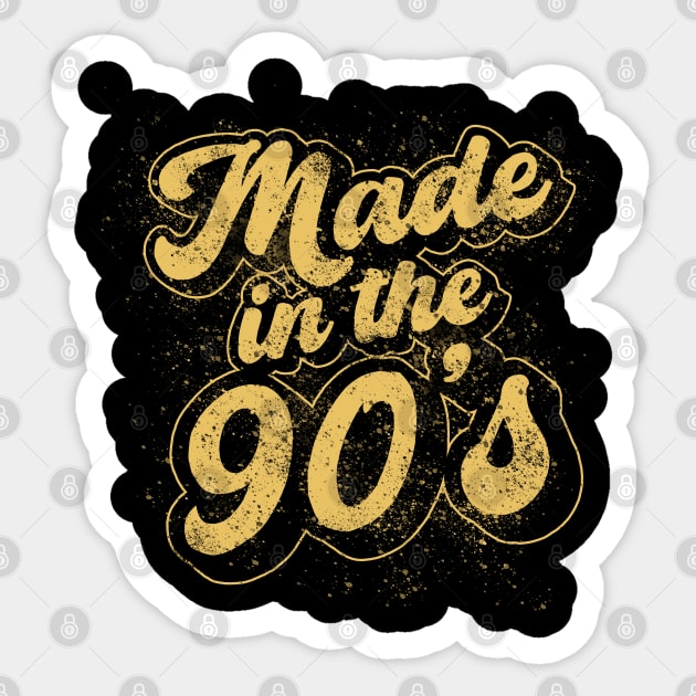 birthday 90s Sticker by AMOS_STUDIO